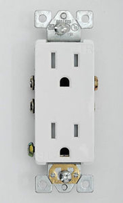 50 Decora Style Tr Outlets Tamper Resistant 15A Duplex Receptacle Safety Plug