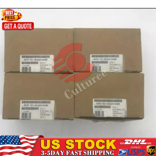 New New Siemens 6ES7151-3AA20-0AB0 6ES7 151-3AA20-0AB0 1 Year Warranty Fast Shipping - Product Image