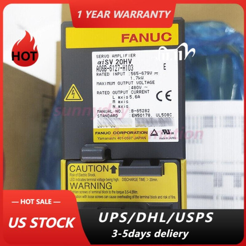 New 1PC New FANUC A06B-6127-H103 Servo Driver A06B6127H103 Expedited Shipping - Product Image
