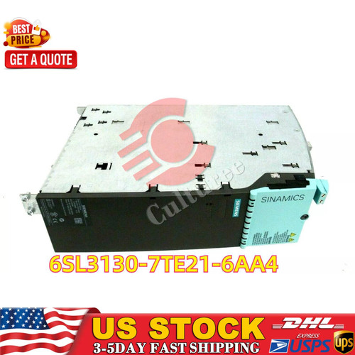 New New Siemens 6SL3130-7TE21-6AA4 6SL3 130-7TE21-6AA4 1 Year Warranty Fast Shipping  - Product Image