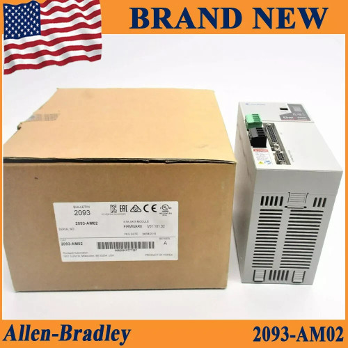 New 2093-AM02 New Factory Sealed AB Kinetix 2000 Axis Module FREE SHIP 2093AM02  - Product Image