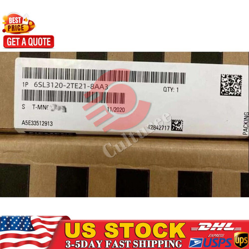 New New Siemens 6SL3120-2TE21-8AA3 6SL3 120-2TE21-8AA3 1 Year Warranty Fast Shipping  - Product Image