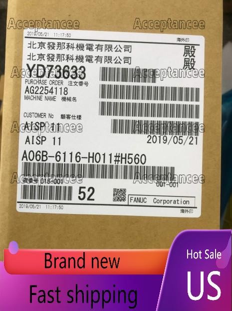 New 1PC Fanuc A06B-6116-H011H560 A06B6116H011H560 Server Driver New fast Ship  - Product Image