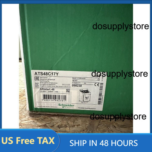 New ATS48C17Y SND Soft Starter US Free TAX - Product Image