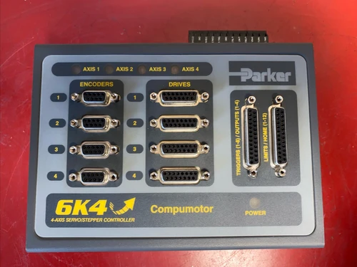 Used Parker 6K4 Compumotor ServoStepper Motion ControlIndexer 4-Axis 6K4, 6K4-NK, 6K4NK, controller - Product Image