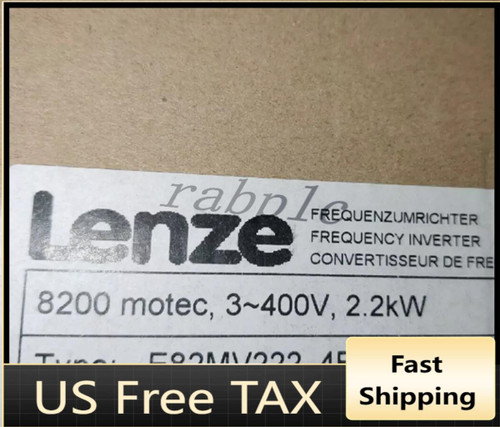 New US Free TAX NEW LENZE E82MV222-4B001 Inverter E82MV2224B001 E82MV222_4B001 - Product Image