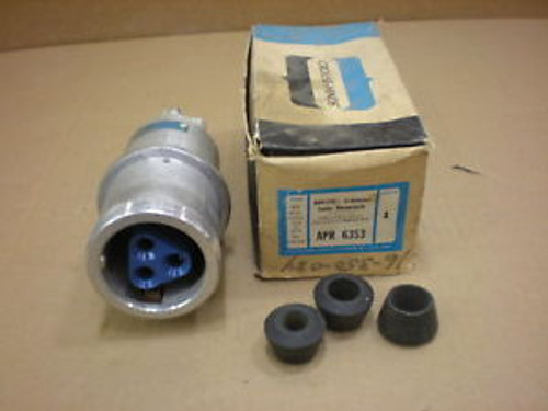 1 Nib Crouse Hinds Apr-6353 Apr6353 60Amp Receptacle