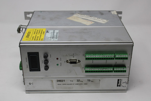 Used Parker CPX2570SA1E2F3S1 AC Servo Drive CPX2570S/A1/E2/F3/S1 - Product Image
