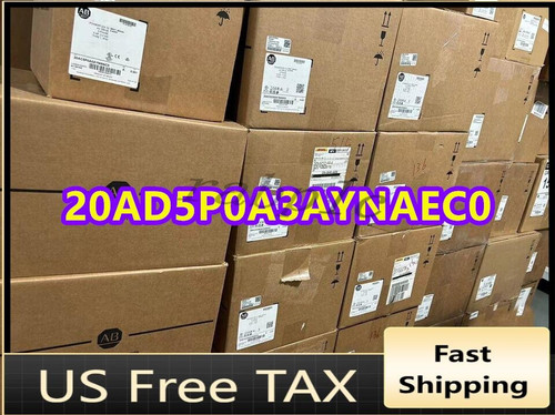 New AB NEW 20AD5P0A3AYNAEC0 PowerFlex 70 AC Drive 5 A at 3 Hp 20A  - Product Image