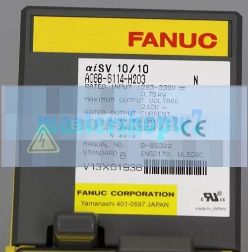 New 1PC Fanuc Servo Drive A06B-6114-H203 NEW  - Product Image