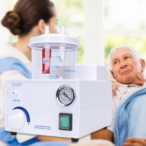 New 110V Portable Phlegm Suction Unit Sputum Aspirator Machine Medical