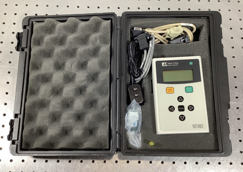 Met One Instruments GT-521 Particle Counter Portable Handheld Cumulative Counter