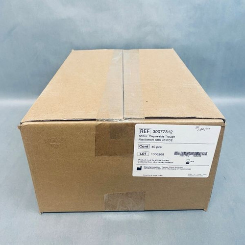 New Tecan Reagent Reservoir Flat Bottom SBS 300 ml Case of 40 Troughs 30077312