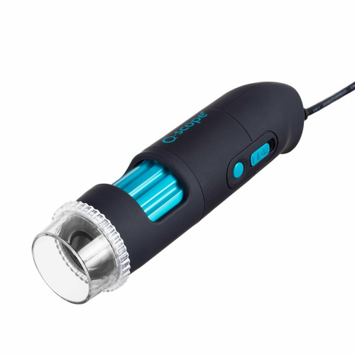 New Q-Scope 80200-P 8MP 200X Handheld USB Microscope with Polarizer QS-80200-P