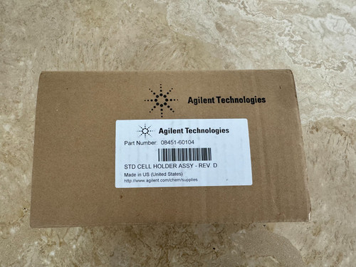 New 08451-60104 Agilent Cell Holders Bases for UV-Vis & UV-Vis-NIR #17409