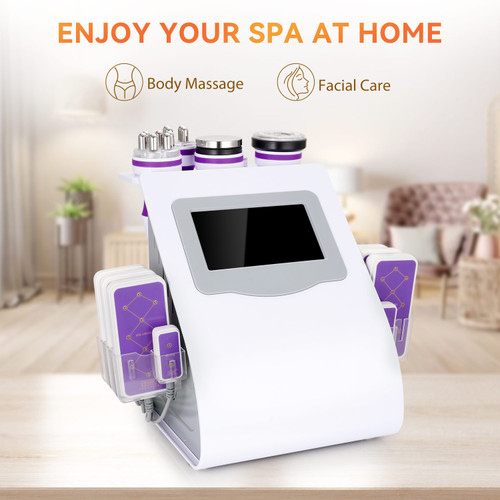 New New 6 in 1 Beauty Machine Body Massage Facial Care for Beauty  Salon Studio MS-54D1S - Product Image