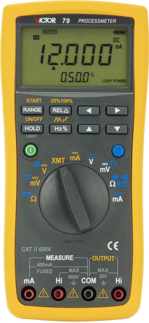 New Process Multimeter Process Calibrator Meter KCH79 Multifunctional Signal Loop qf - Product Image