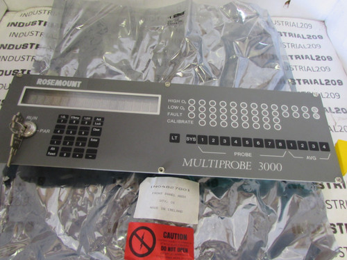 New ROSEMOUNT MULTIPROBE 3000 FRONT PANEL ASSY  1N04827G01 NEW - Product Image