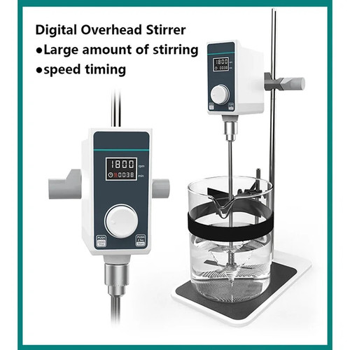 New Electric Mixer Industrial Mixer Digital Constant Speed Laboratory Mixer  - Product Image