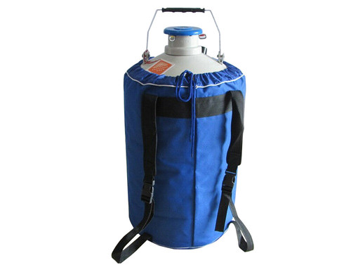 New Portable 6L Static Cryogenic Liquid Nitrogen Storage Tank Container With Strap LF2024052401 - Product Image