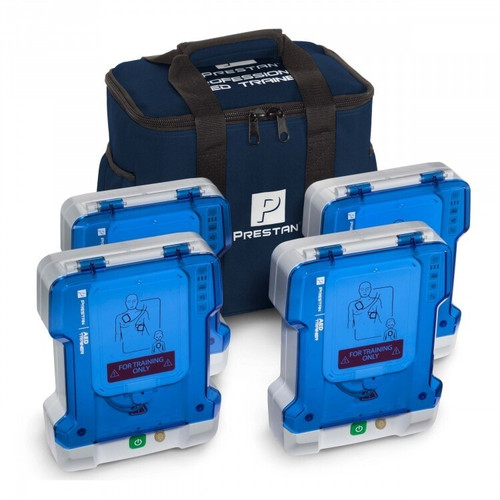 New 4 Pack Prestan AED Trainer Plus One Beat Learning Center English French NEW PP-AEDT2 - Product Image