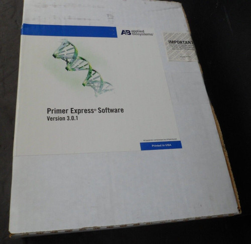 New Applied Biosystems PN 4465447 Primer Express® Software Version 3.0.1 - Product Image