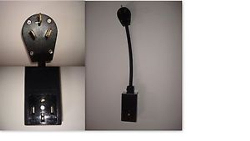 Adapter 1 Feet, 250 Volts 50 Amp, 10-50P Plug, 14-50R Outlet, For All Stove