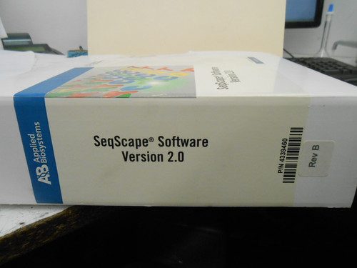 New AB APPLIED BIOSYSTEMS 4339460 SEQSCAPE VERSION 2.0 SOFTWARE