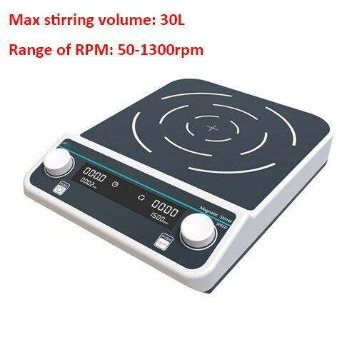 New Lab Magnetic Stirrer Mixer Magnetic Stirrer Stirring Mixer Volume 30L
