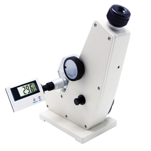 New Abbe Refractometer with Digital Thermometer Refractive Index nD