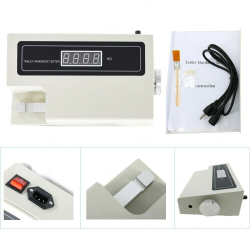 New Tablet Hardness Tester Gauge Tablet Hardness Measuring Instrument 2021