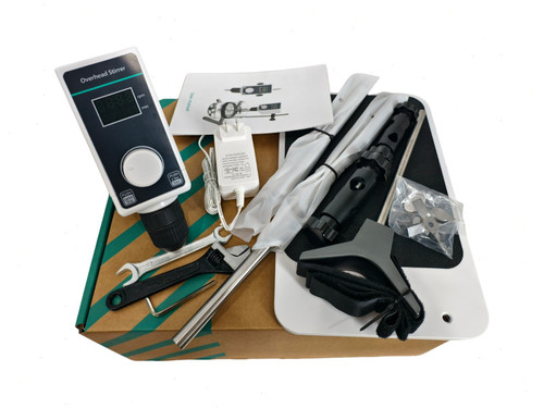 New Lab Overhead Stirrer Electric Stirrer Mixer Max Torque 15N.cm