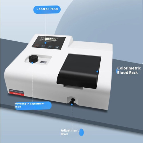 New Digital Visible Ultraviolet SpectrophotometerLaboratory Spectrum