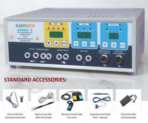 New Cautery Bipolar Monopolar Electro Electrosurgery Surgical Generator Set