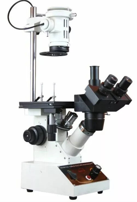 New Inverted Live Cell / Tissue Culture Microscope w Camera Port Medical