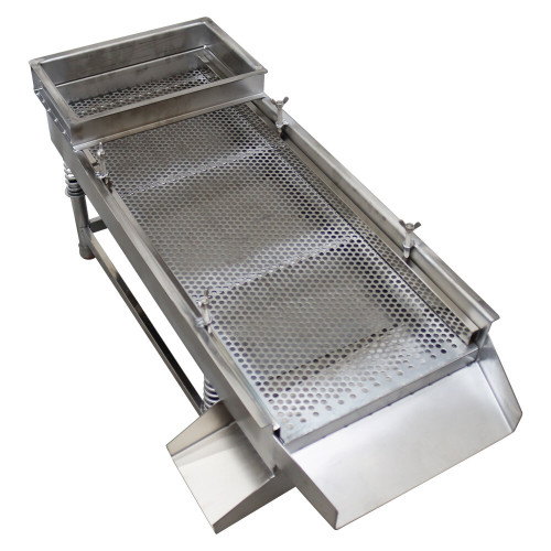 New Single Layer 7mm Linear Vibrating Screen Stainless Steel Machine