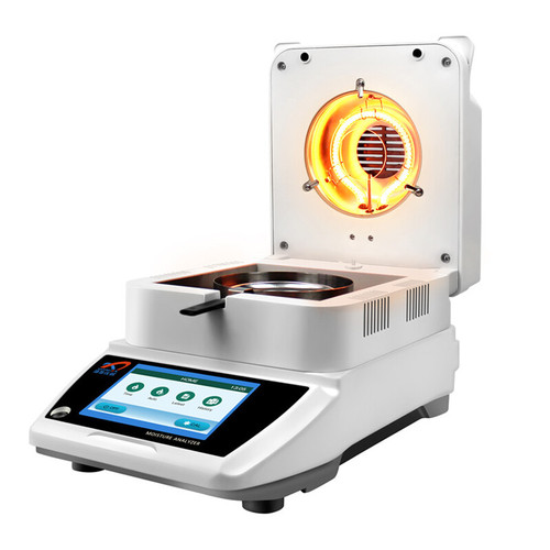 New 50g/100g 0.001g Halogen Heating Moisture Analyzer Lab Moisture Tester