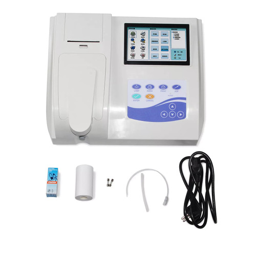 New RR300BC Semi-automatic Blood Biochemistry Analyzer Touch Screen, Printer