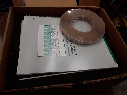 New HP Agilent 18587A Bar Code Barcode Reader and Labeler