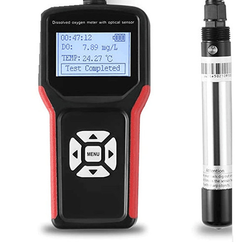 New Fluorescence Dissolved Oxygen Meter Fluorescent Water Quality DO Tester