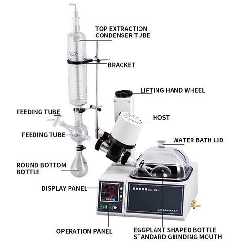 New Rotary Evaporator Distillation Purification Evaporation Instrument