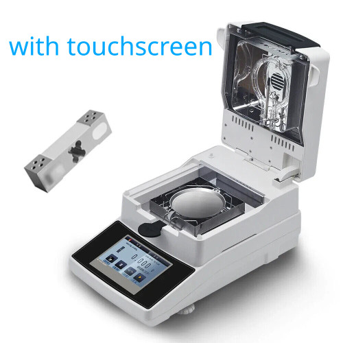 New 110g Lab Moisture Analyzer Rapid Moisture Tester Halogen Heating