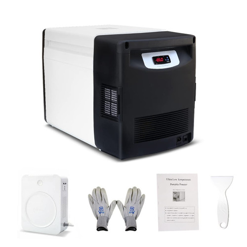 New 86C Portable Ultra Low Temperature Freezer Lab Mini Fridge Refrigerator
