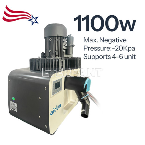 New Dental Electric Suction Machine Vacuum System 2200L/min, Vacuum