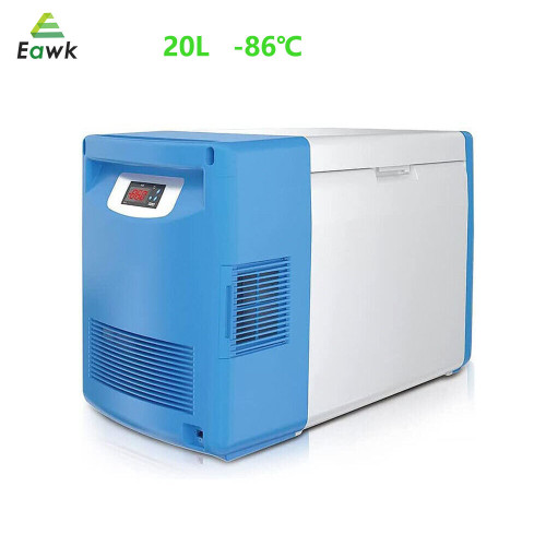 New 20L -86 Degree Portable Ultra Low Temperature Freezer Medical Storage