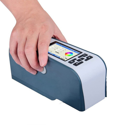 New Portable Color Difference Meter Tester 8mm Colorimeter Measuring Light
