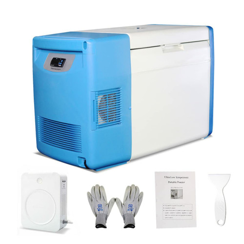 New 86C 20 Liter Ultra Low Temperature Freezer Lab Mini Fridge Refrigerator