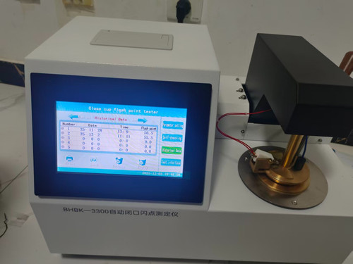 New ASTM D93 Automatic Pensky Martens Tester Closed Cup Flash Point Tester