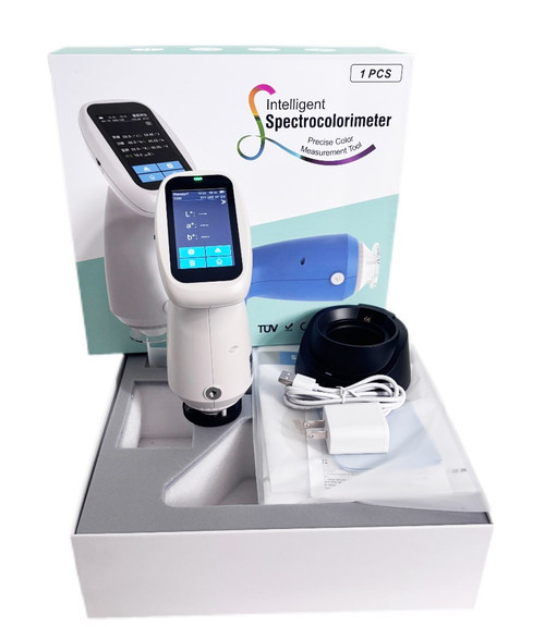 New Portable Spectrophotometer Built-in Camera with 6 Caliber Cloud Storage