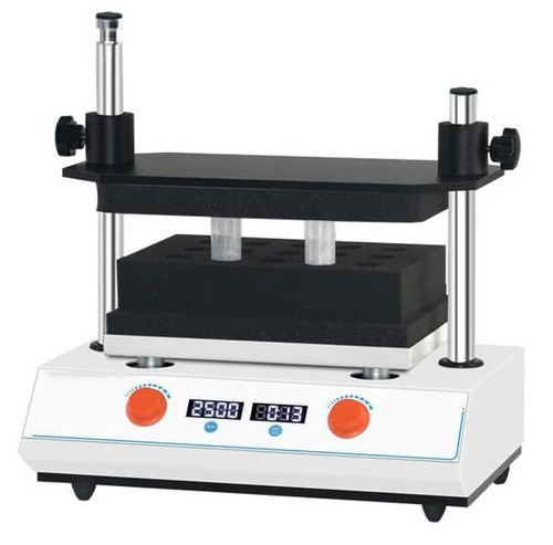 New Lab Vortex Mixer Vortexer Multi Tube Vortex Mixer Shaker with Foam Rack